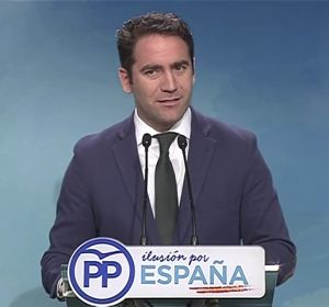 El secretario general del Partido Popular, Teodoro García Egea El secretario general del Partido Popular, Teodoro García Egea