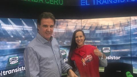 Joana Pastrana con Jos&eacute; Ram&oacute;n de la Morena. 