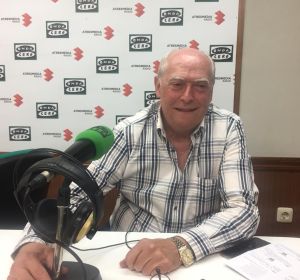 Cipriano Arteche durante la entrevista en Onda Cero Cipriano Arteche durante la entrevista en Onda Cero