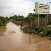 Vista de un campo de cultivo anegado en la barriada Doña Ana de la localidad malagueña de Cártama, tras las lluvias torrenciales Vista de un campo de cultivo anegado en la barriada Doña Ana de la localidad malagueña de Cártama, tras las lluvias torrenciales
