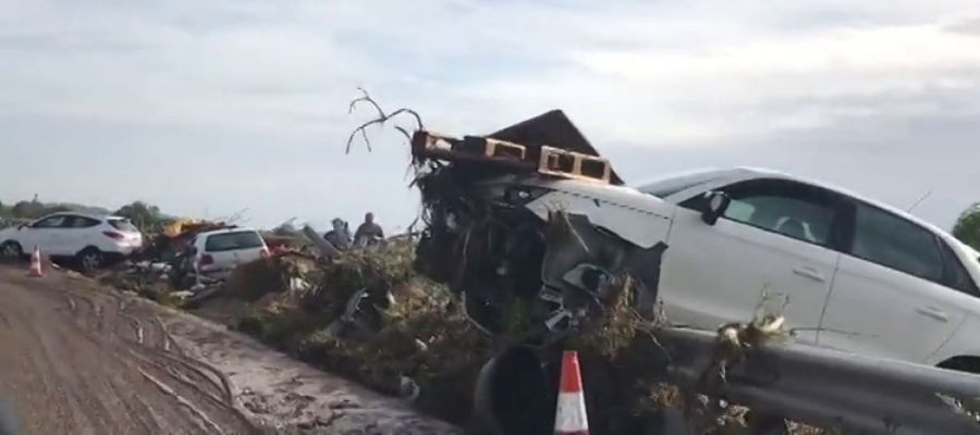 Las sobrecogedoras imágenes de las inundaciones en Sant Llorenç desde el epicentro de la catástrofe Las sobrecogedoras imágenes de las inundaciones en Sant Llorenç desde el epicentro de la catástrofe