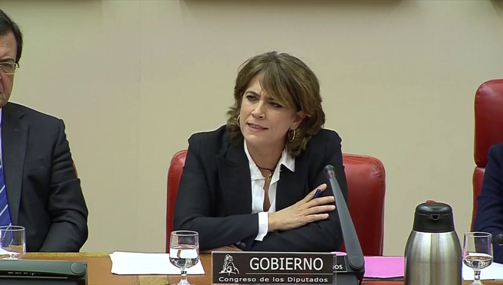 La ministra Delgado, sobre los audios con Villarejo: "Soy una víctima por partida doble"