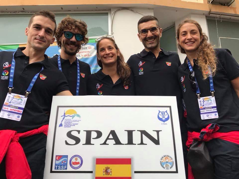 Isabel Sánchez consigue dos sextos puestos en el Mundial de apnea con la selección española Isabel Sánchez consigue dos sextos puestos en el Mundial de apnea con la selección española