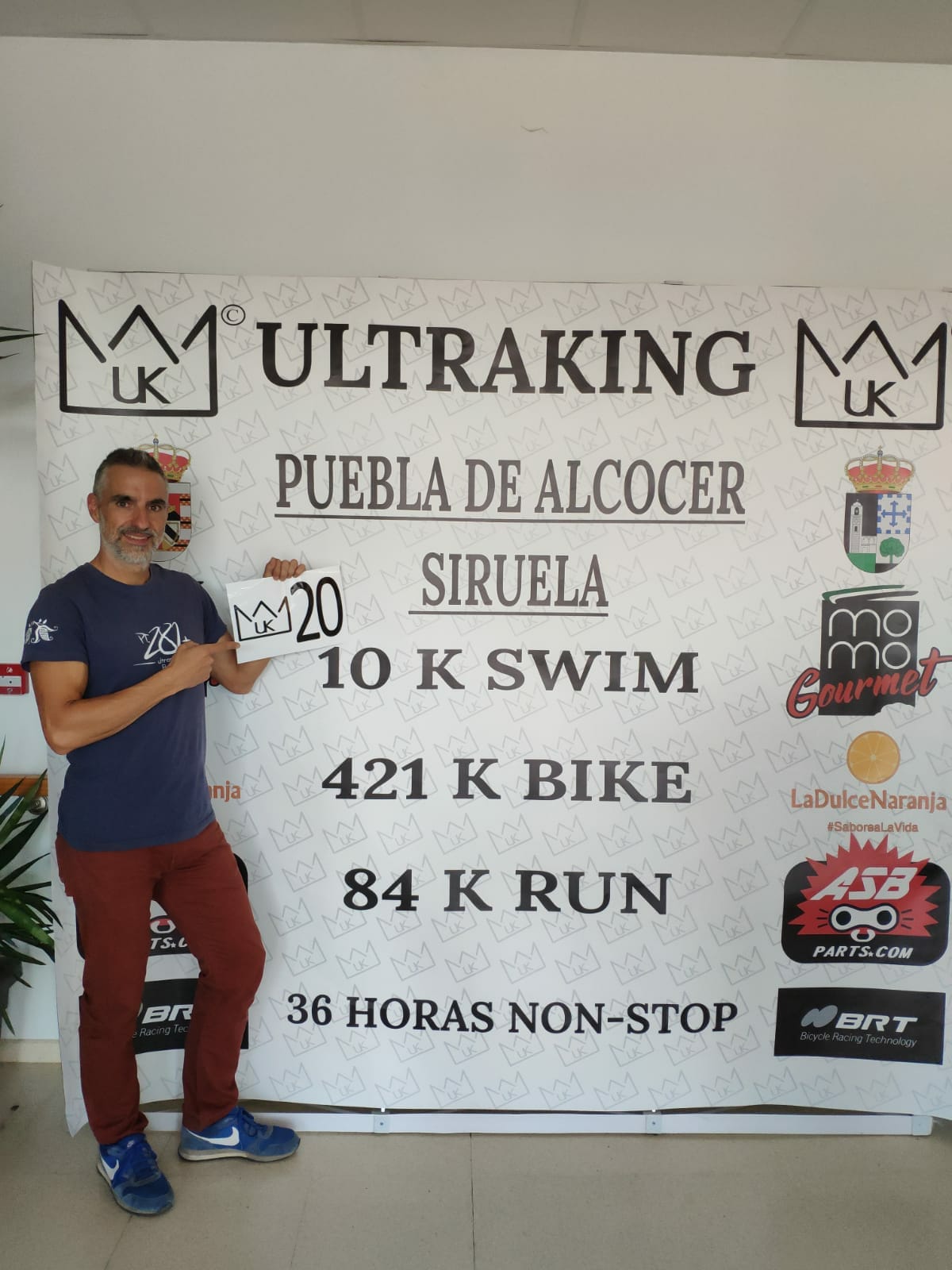 José Luis González completó el durísimo UltraKing 2018. José Luis González completó el durísimo UltraKing 2018.