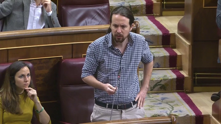 Pablo Iglesias rechaza una moción de censura a Torra porque "hay que respetar la voluntad democrática de los catalanes" Pablo Iglesias rechaza una moción de censura a Torra porque "hay que respetar la voluntad democrática de los catalanes"