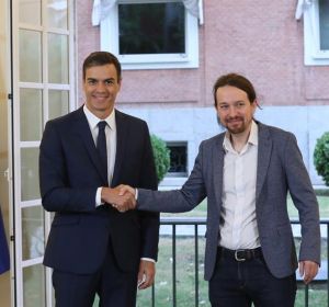 Pedro Sánchez y Pablo Iglesias Pedro Sánchez y Pablo Iglesias