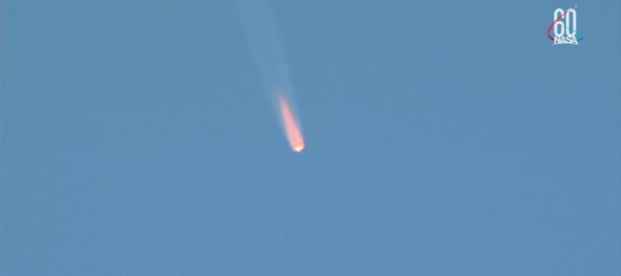 Aterriza de emergencia la nave Soyuz tras fallar el cohete poco después de despegar Aterriza de emergencia la nave Soyuz tras fallar el cohete poco después de despegar