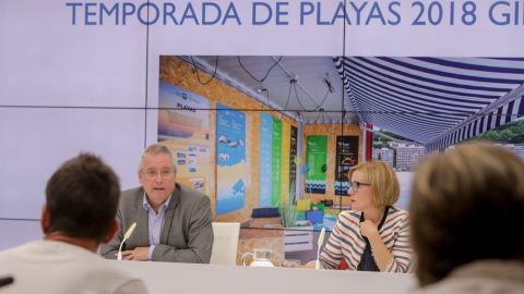 Balance anual de la tempora de playas 2018 Gipuzkoa.