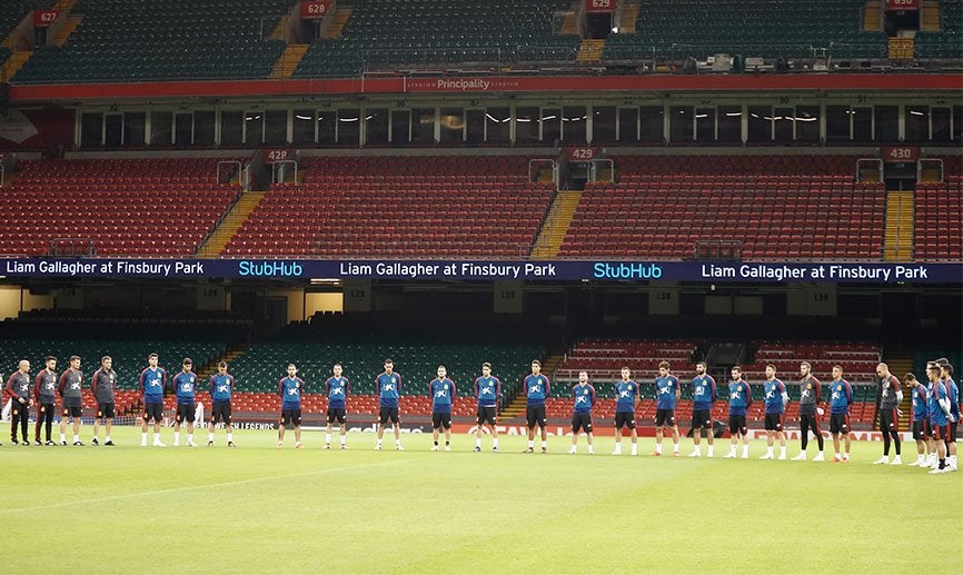 Habrá minuto de silencio en el Gales-España por las víctimas de las inundaciones en Mallorca Habrá minuto de silencio en el Gales-España por las víctimas de las inundaciones en Mallorca