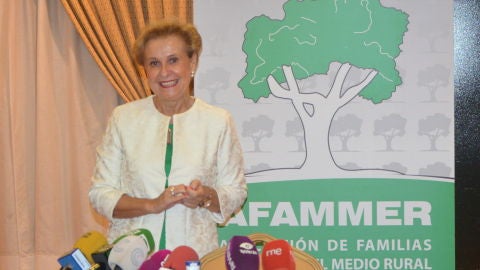 Carmen Quintanilla, presidenta nacional de AFAMMER