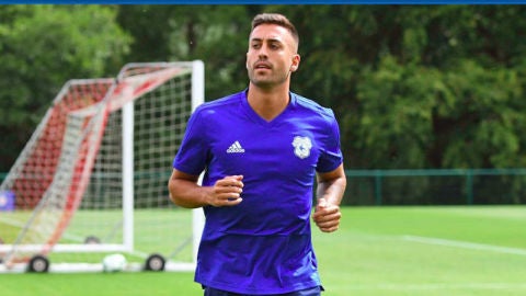 El jugador del Cardiff City, V&iacute;ctor Camarasa.