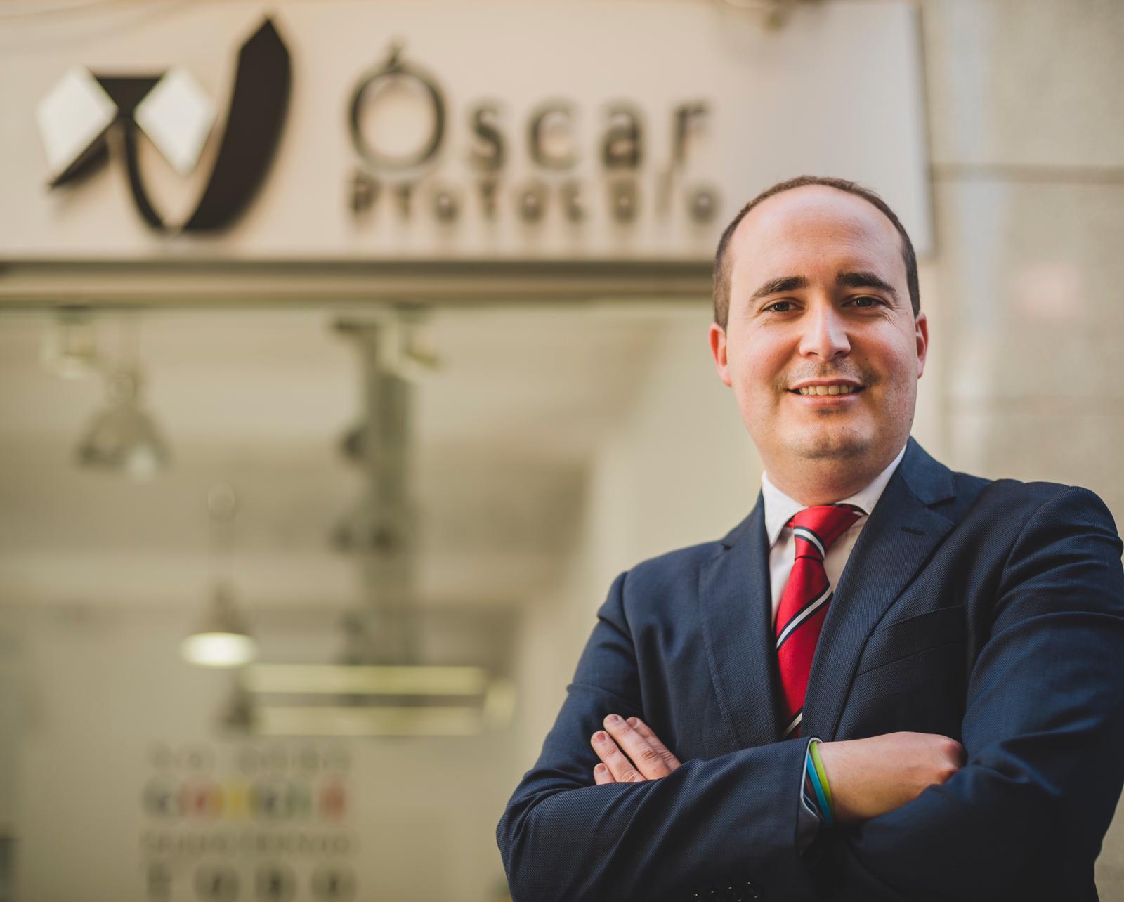 Óscar López, pregonero de la Semana Santa de Elche en 2019 Óscar López, pregonero de la Semana Santa de Elche en 2019