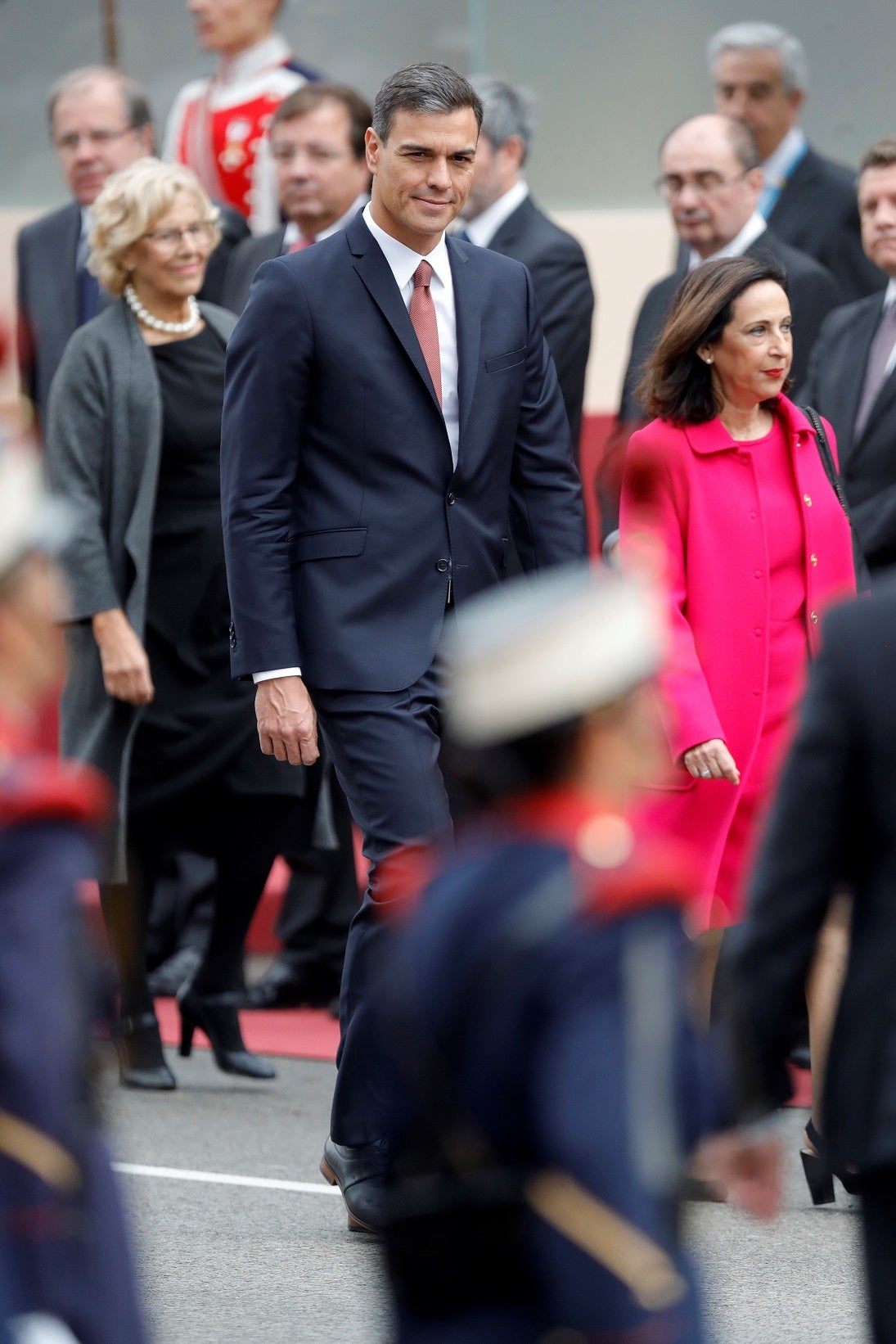 Abucheos a Pedro Sánchez y aplausos a los Reyes en el desfile del 12 de octubre Abucheos a Pedro Sánchez y aplausos a los Reyes en el desfile del 12 de octubre