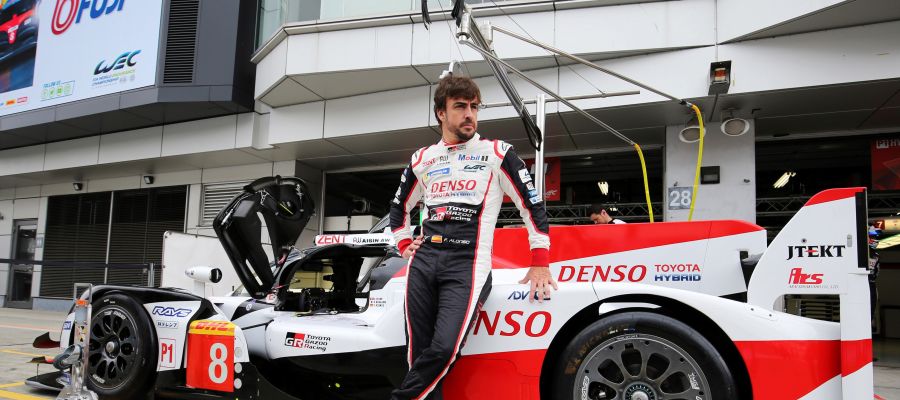Fernando Alonso se prepara para competir en las 6 Horas de Fuji Fernando Alonso se prepara para competir en las 6 Horas de Fuji