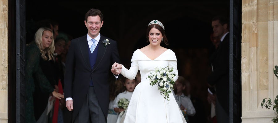 Eugenia de York y Jack Brooksbank Eugenia de York y Jack Brooksbank