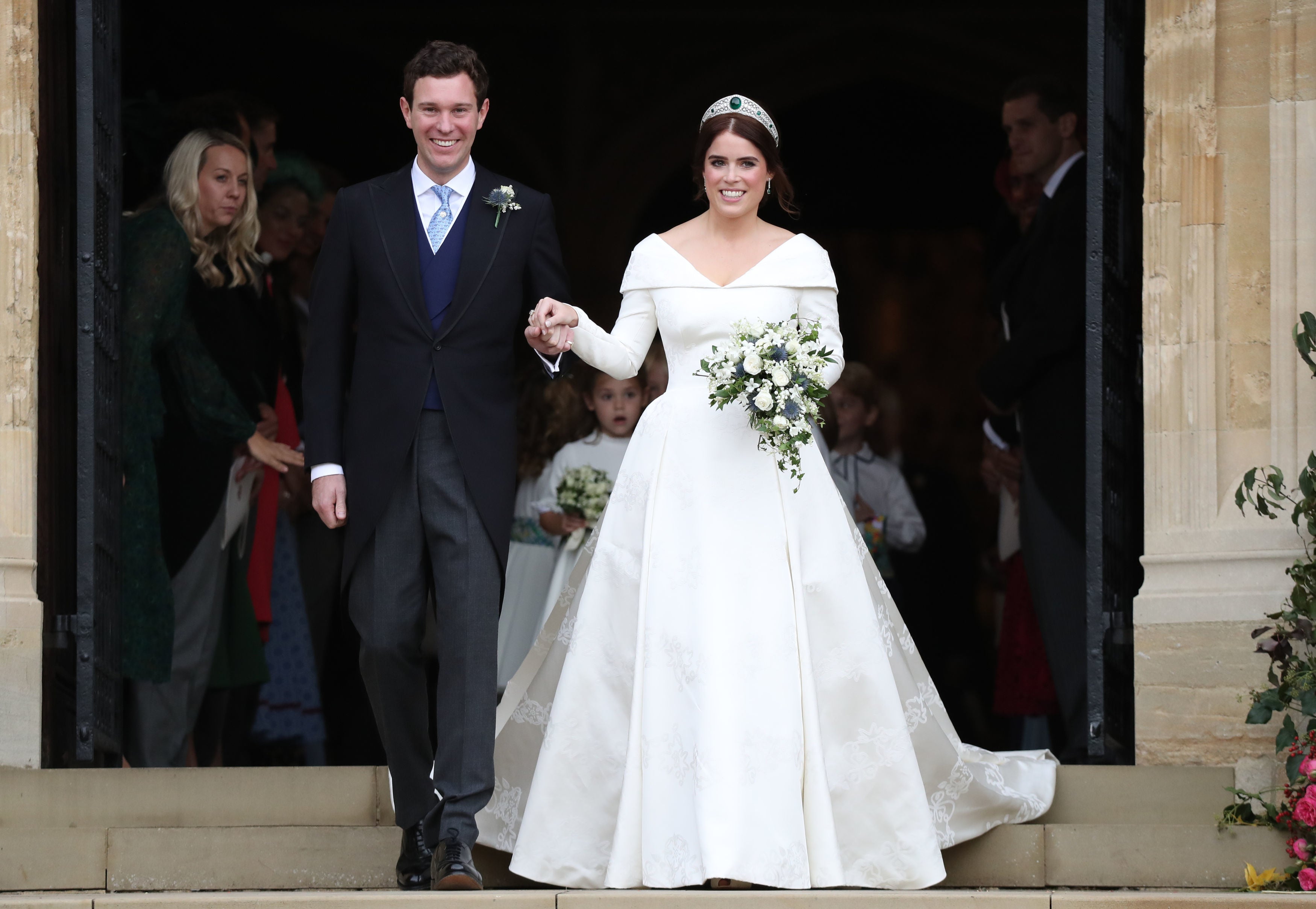 La princesa Eugenia de York y Jack Brooksbank se casan en el castillo de Windsor La princesa Eugenia de York y Jack Brooksbank se casan en el castillo de Windsor