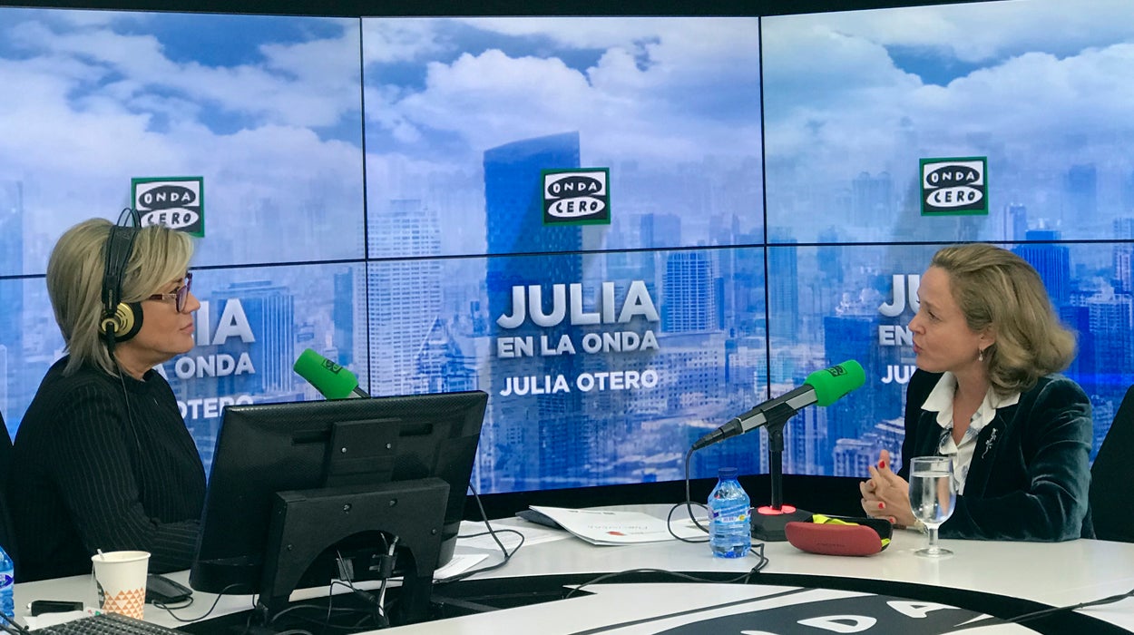 Nadia Calviño: "Hay que ver qué implicaciones va a tener la sentencia de las hipotecas" Nadia Calviño: "Hay que ver qué implicaciones va a tener la sentencia de las hipotecas"