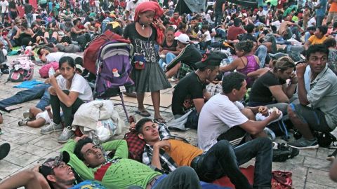 Caravana hondure&ntilde;a