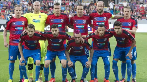 El once del Viktoria Plzen. El once del Viktoria Plzen.
