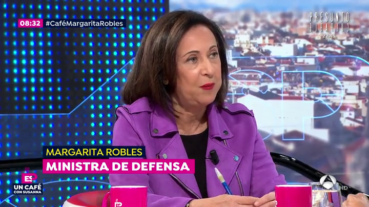 Margarita Robles recalca que la decisión final sobre la venta de armas la tomó Pedro Sánchez Margarita Robles recalca que la decisión final sobre la venta de armas la tomó Pedro Sánchez