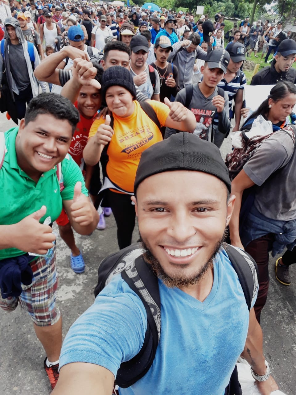 Diario de la caravana de migrantes hacia México: Junior Mendoza y su viaje a Estados Unidos desde Honduras Diario de la caravana de migrantes hacia México: Junior Mendoza y su viaje a Estados Unidos desde Honduras