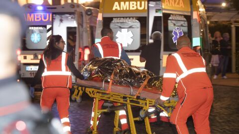 Al menos veinte heridos en Roma tras romperse una escalera mec&aacute;nica en el metro 