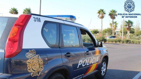 Imagen de archivo de un coche de la Polic&iacute;a Nacional