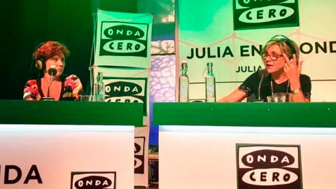 Ic&iacute;ar Bolla&iacute;n y Julia Otero