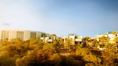 Imagen del proyecto del nuevo Son Dureta 