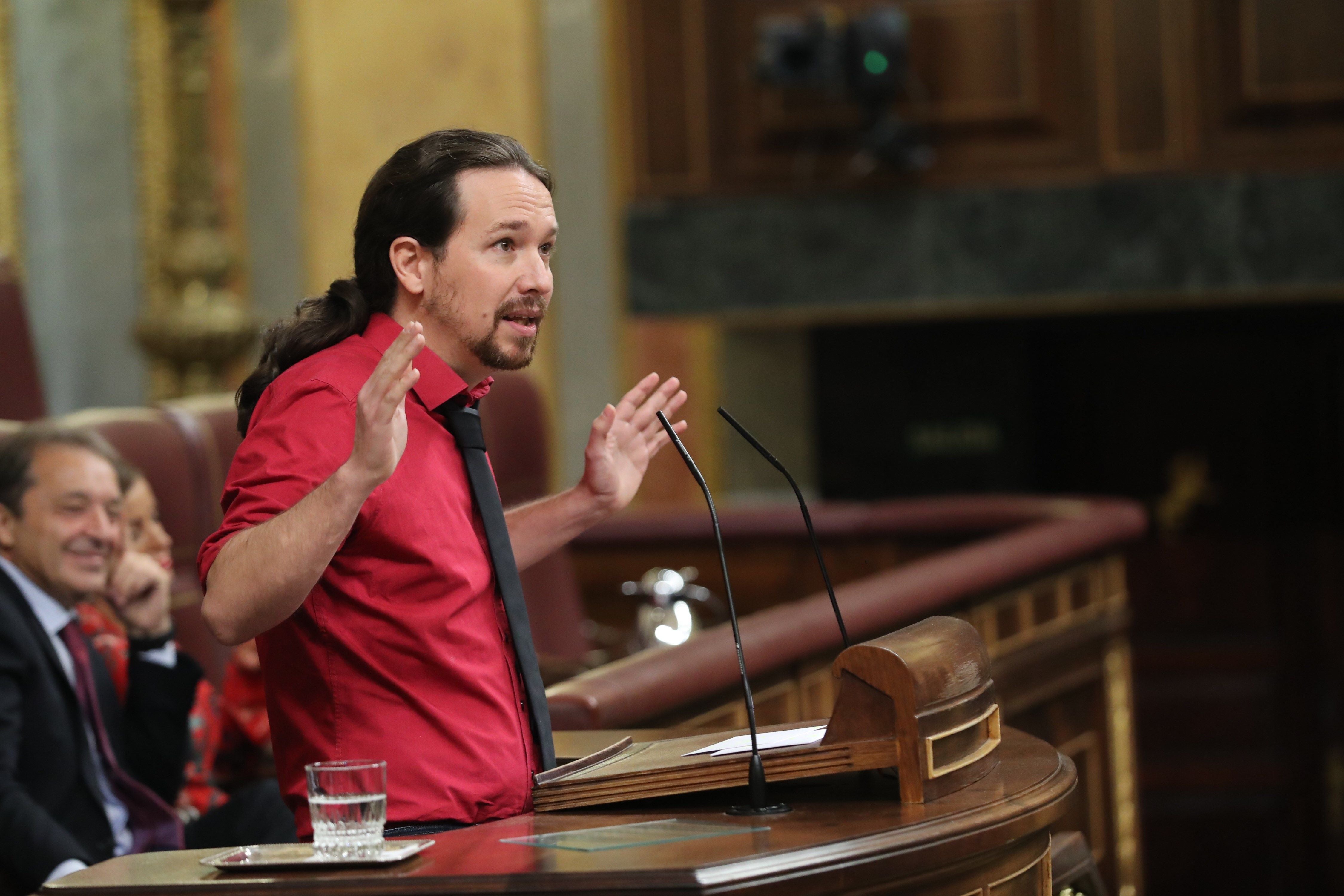 Iglesias exige a Sánchez que rompa con Arabia Saudí y asuma el coste del contrato Iglesias exige a Sánchez que rompa con Arabia Saudí y asuma el coste del contrato