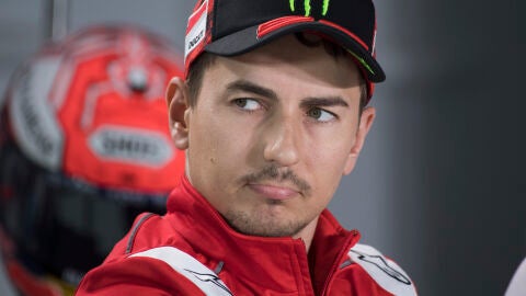 El piloto espa&ntilde;ol Jorge Lorenzo