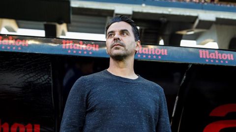 El entrenador del Rayo Vallecano, M&iacute;chel. 