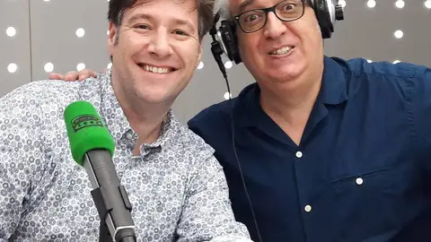 Leo Harlem y Carlos Latre Leo Harlem y Carlos Latre