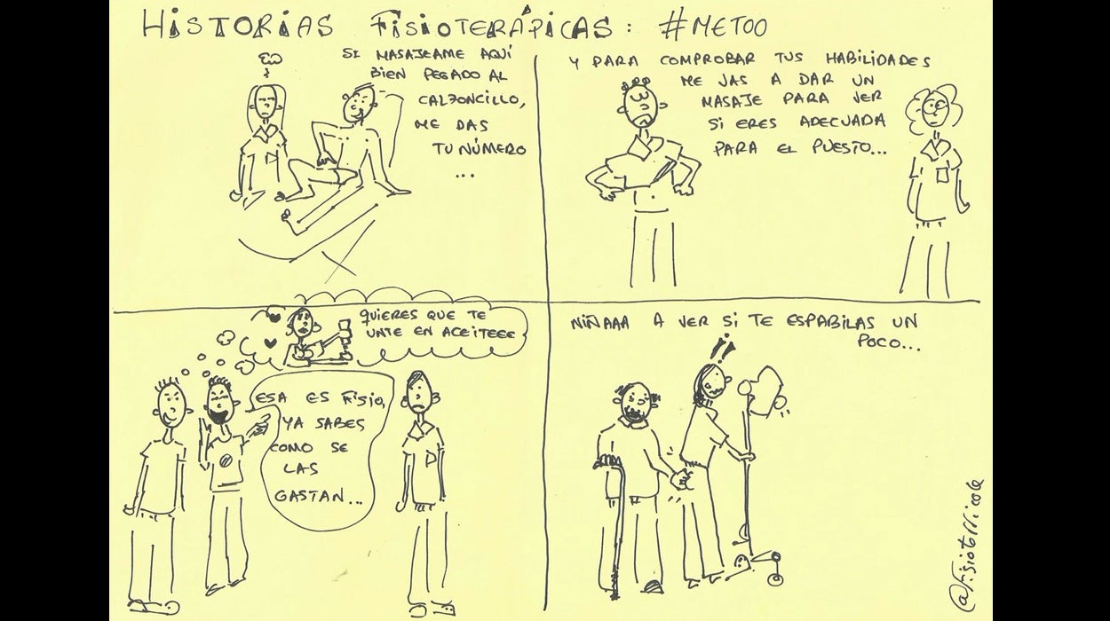 Berta, creadora del movimiento #MeTooFISIO: "Nuestra profesión está completamente sexualizada" Berta, creadora del movimiento #MeTooFISIO: "Nuestra profesión está completamente sexualizada"