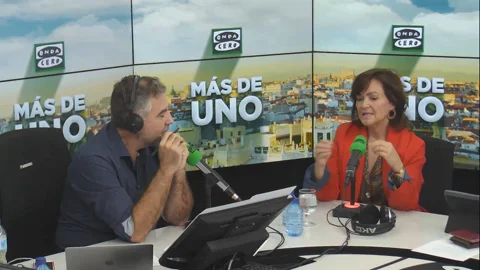 Carmen Calvo: "Como vicepresidenta del gobierno no voy a ir a hablar con alguien que está en prisión preventiva porque no es mi homólogo" Carmen Calvo: "Como vicepresidenta del gobierno no voy a ir a hablar con alguien que está en prisión preventiva porque no es mi homólogo"