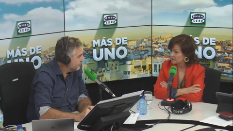 Lo que le ha respondido Carmen Calvo a Alsina a por qué no rompen relaciones con ERC por llamarles "carceleros" Lo que le ha respondido Carmen Calvo a Alsina a por qué no rompen relaciones con ERC por llamarles "carceleros"