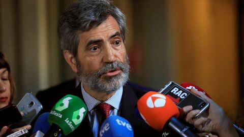El presidente del Tribunal Supremo, Carlos Lesmes