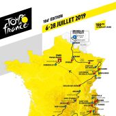 El recorrido del Tour de Francia 2019