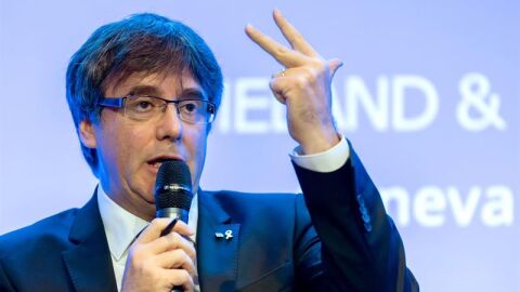 El expresidente de la Generalitat, Carles Puigdemont
