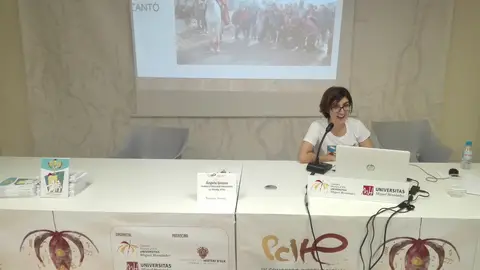 Ángela Girona Congreso sobre Patrimonio Inmaterial