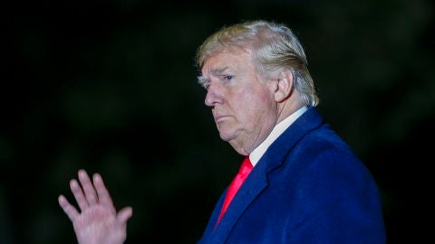  El presidente de los Estados Unidos, Donald Trump