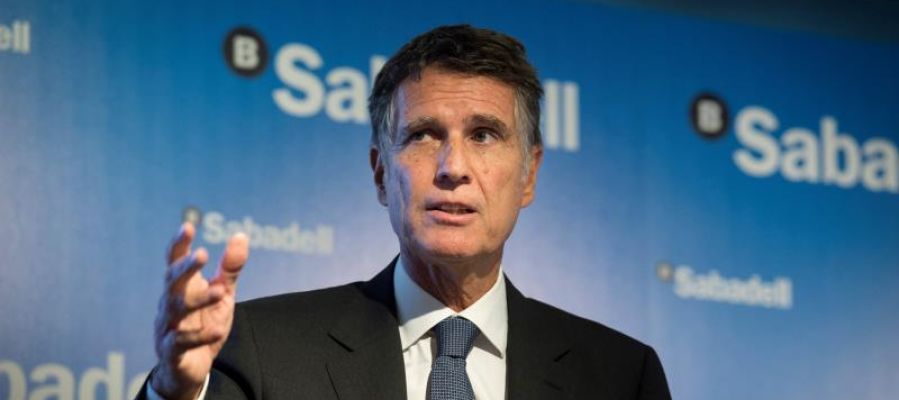 El consejero delegado del Banco Sabadell, Jaume Guardiola El consejero delegado del Banco Sabadell, Jaume Guardiola