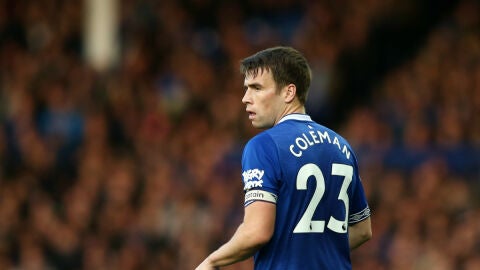 Coleman, con el Everton