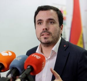 El líder de Izquierda Unida, Alberto Garzón El líder de Izquierda Unida, Alberto Garzón