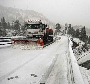 Nevadas en el norte de España Nevadas en el norte de España