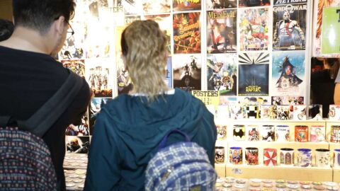 Un stand en el sal&oacute;n Video Game Comic de la Instituci&oacute;n Ferial Alicantina