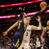 Ricky Rubio, en acción ante los Pelicans Ricky Rubio, en acción ante los Pelicans