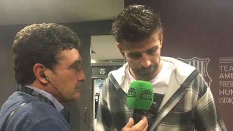 Entrevista a Gerard Piqu&eacute; en Radioestadio