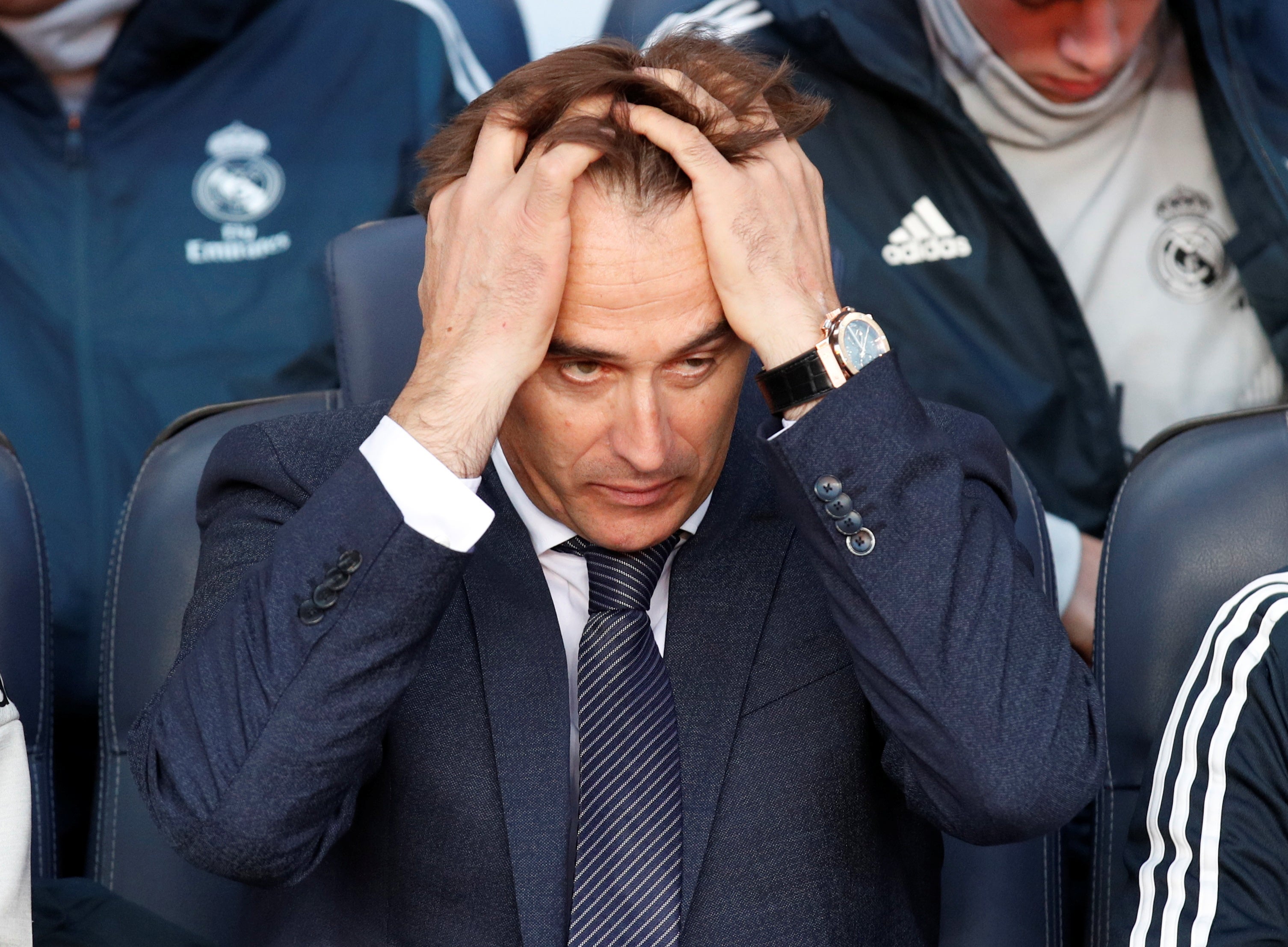 Lopetegui: "Es un palo duro, pero tengo fuerza para pensar que esto es reversible" Lopetegui: "Es un palo duro, pero tengo fuerza para pensar que esto es reversible"