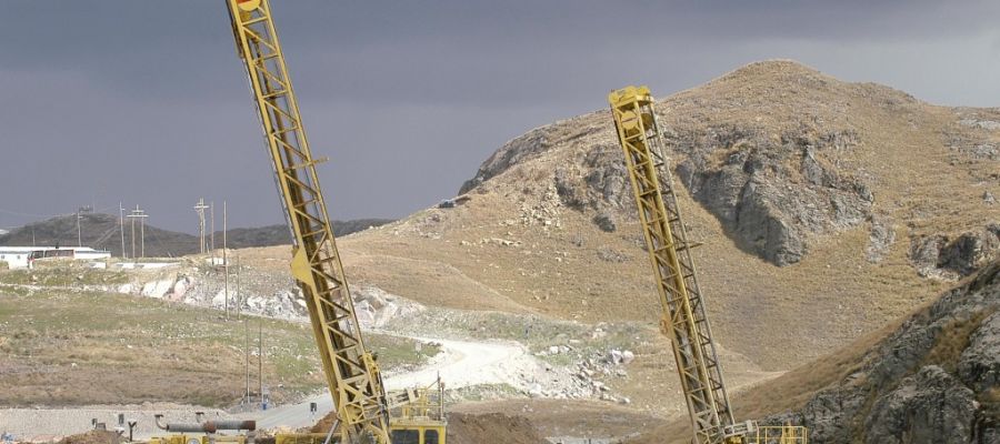Una explotación minera de fosfatos Una explotación minera de fosfatos